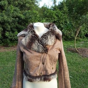 O&G Faux Shearling Jacket